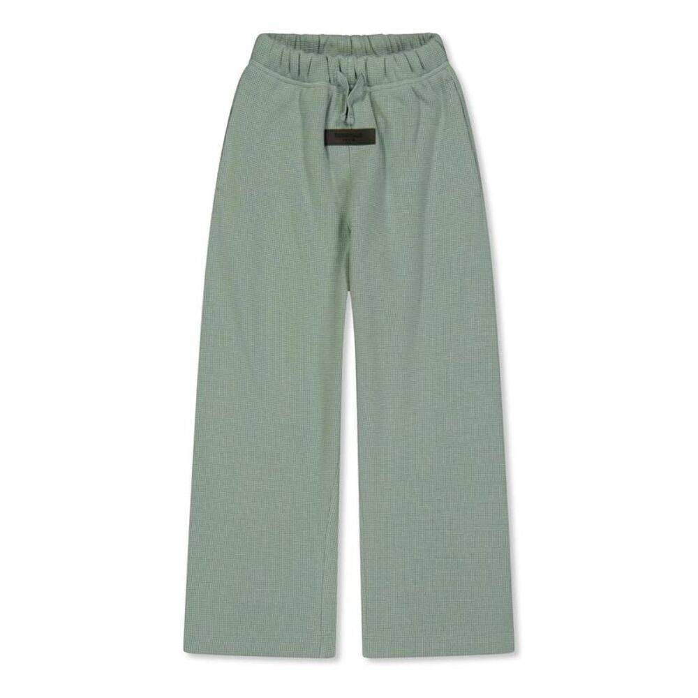Fear Of God Essentials Childrens/Kids Fleece Relaxed Fit Sweatpants / Sage Green
